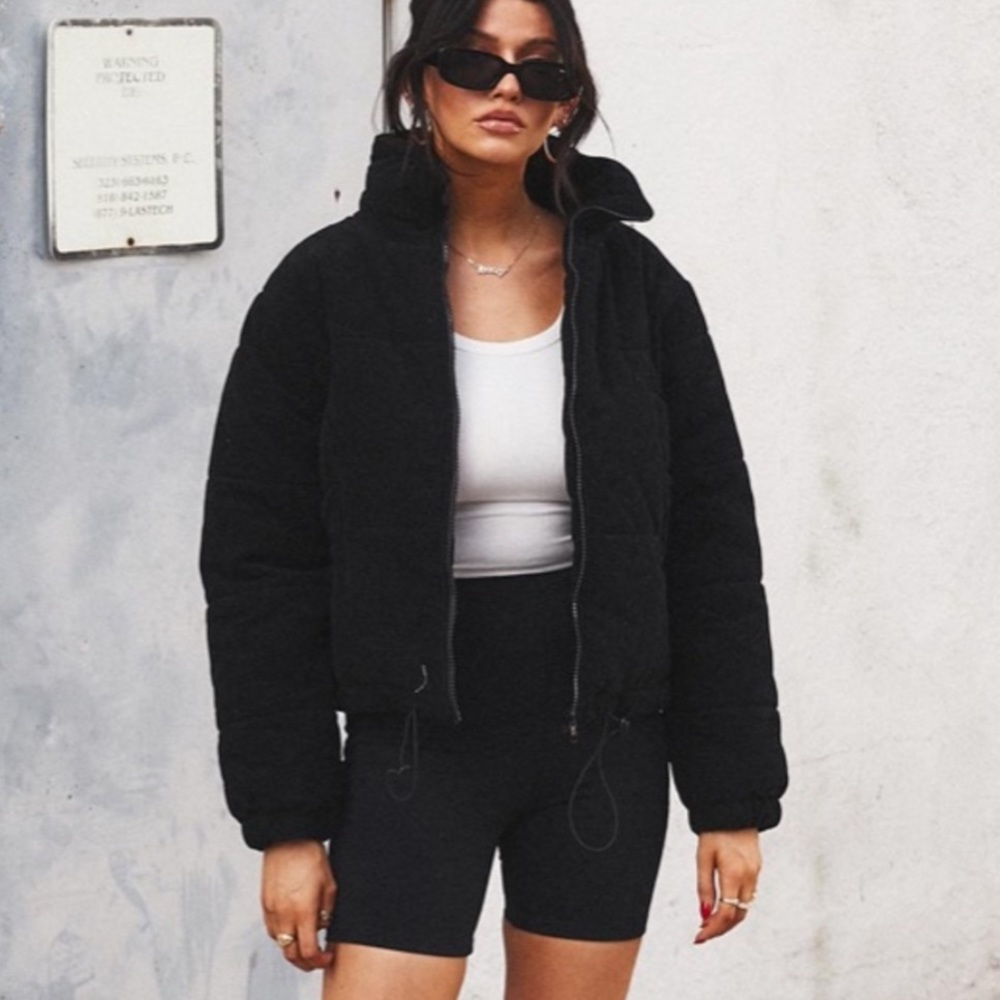 Princess Polly Corduroy Puffer Jacket